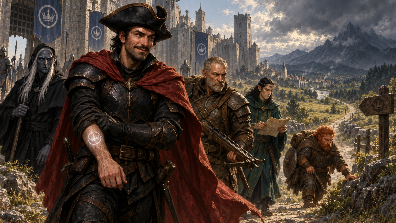 Fantasy artwork for Istram: The Re-Emergence