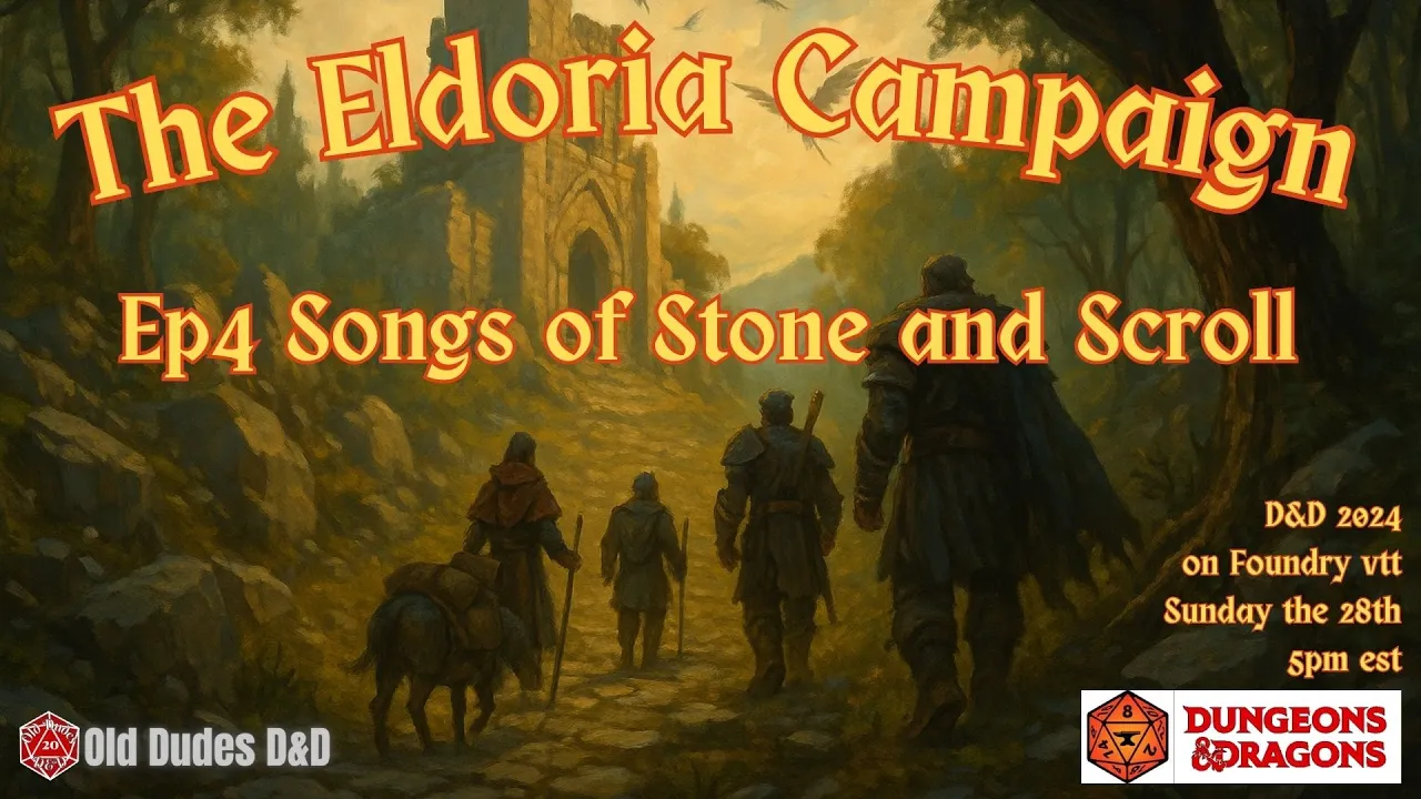 Eldoria Episode 5 thumbnail — Songs of Stone and Scroll