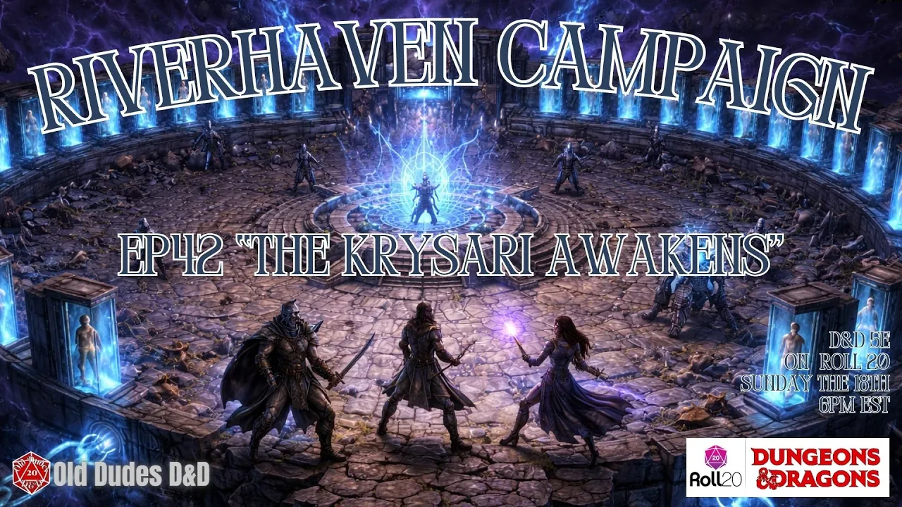 Riverhaven Episode 42 thumbnail — The Krysari Awakens