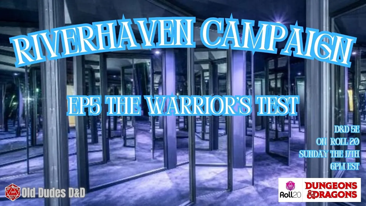 Riverhaven Episode 5 thumbnail — The Warrior's Test" 🌌Journey Into Darkness!