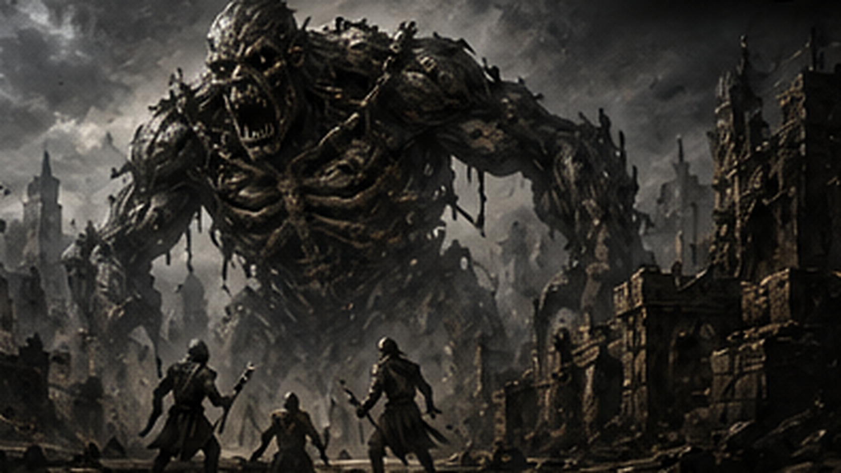 The ruined Broken City and the horrors awakening within it
