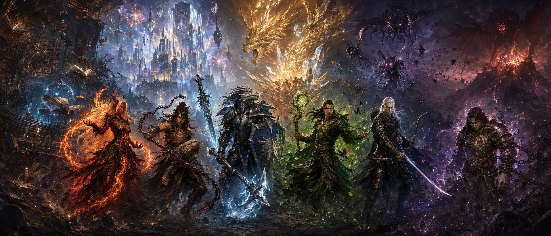 The heroes descend through forbidden knowledge, fire and the Crystal City in Part Eight