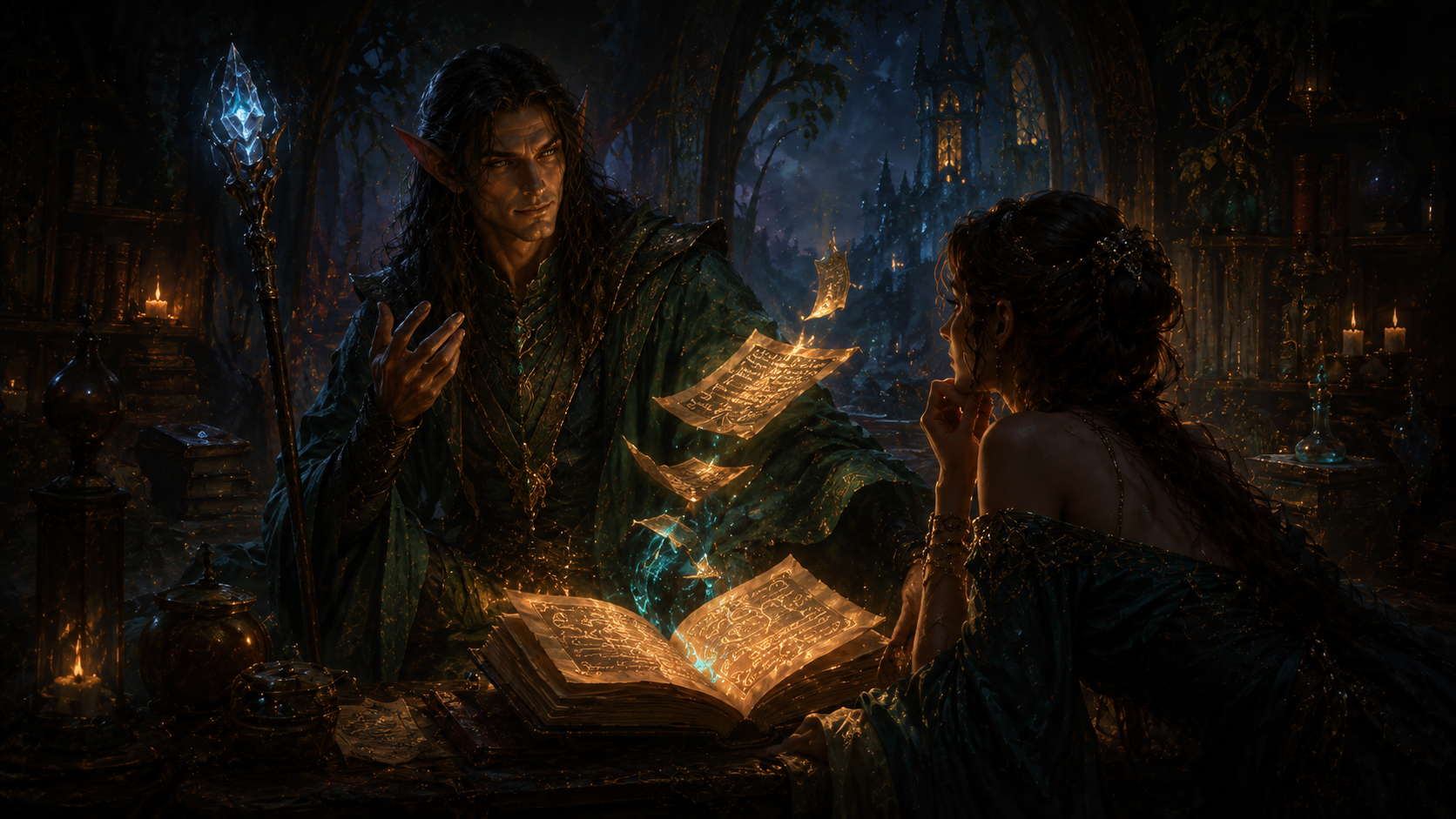 The Spellbook Seduction
